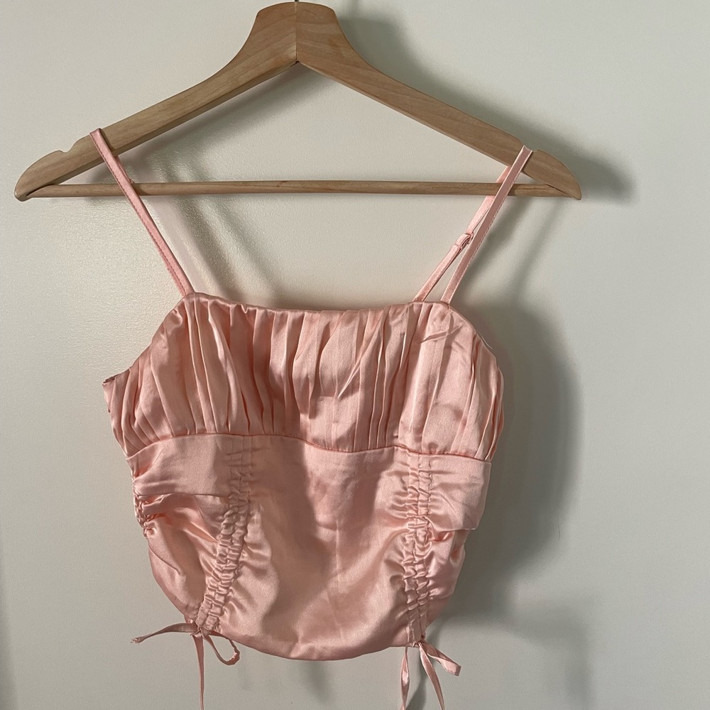 New without tags pink top size small